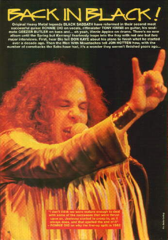 Satanist, Ronnie James Dio, who died in his sins without Jesus Christ and went to Hell on May 16, 2010