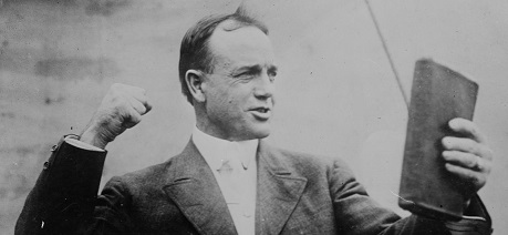 Evangelist Billy Sunday (1862-1935)